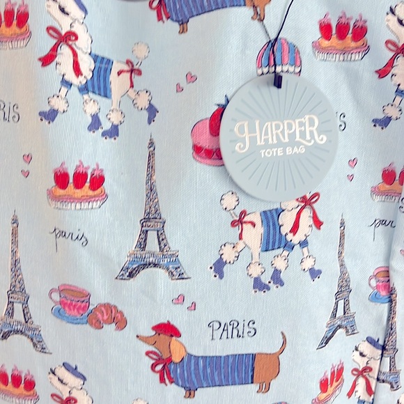 🆕HARPER “PARIS” TOTE BAG - Picture 2 of 7